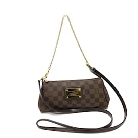 Louis Vuitton-Sac à épaule Damier N55213 de Louis Vuitton-Marron