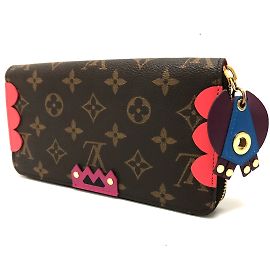 Louis Vuitton Monogram Long Wallet Brown