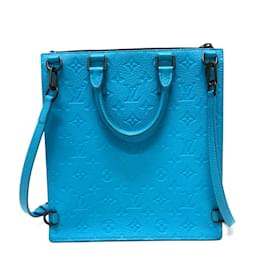 Louis Vuitton-Louis Vuitton Monogram 2WAY Tote Bag-Blue