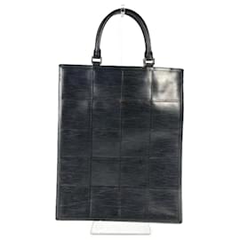 Louis Vuitton-Louis Vuitton Epi Stretch Tote Bag-Black