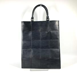 Louis Vuitton-Louis Vuitton Epi Stretch Tote Bag-Black