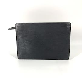 Louis Vuitton-Louis Vuitton Epi Clutch Bag-Black