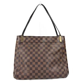 Louis Vuitton-Sac tote Damier Louis Vuitton-Marron