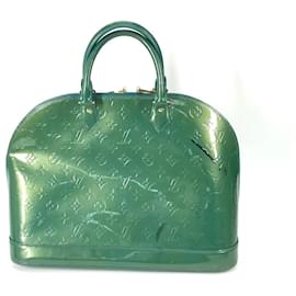 Louis Vuitton-Borsa tote Monogram Vernis Louis Vuitton-Verde