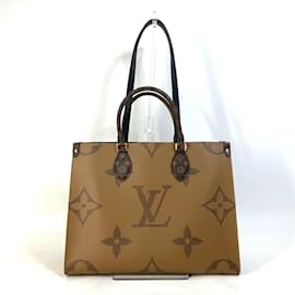 Louis Vuitton-Borsa a Spalla 2WAY Monogram Gigante Louis Vuitton-Marrone