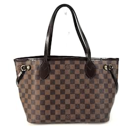 Louis Vuitton-Borsa tote Damier Louis Vuitton-Marrone