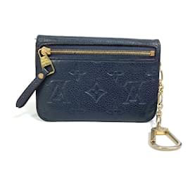 Louis Vuitton-Portafoglio in pelle Monogram Empreinte Louis Vuitton-Blu navy