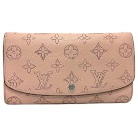 Louis Vuitton-Portafoglio lungo Monogram Mahina Louis Vuitton-Rosa