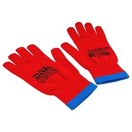 Louis Vuitton Red Warm Gloves Red