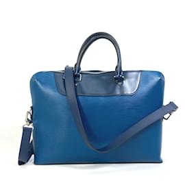 Louis Vuitton-Louis Vuitton M51700 Porto Document Jules PDJ Bag-Blue