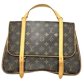 Louis Vuitton-Borsa a mano Monogram M51158 di Louis Vuitton-Marrone