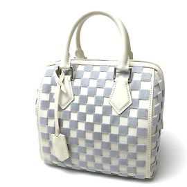 Bolsa Damier-Azur M48909 da Louis Vuitton Branco