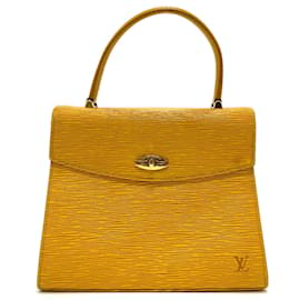 Louis Vuitton-Borsa a mano Epi Louis Vuitton in giallo-Giallo