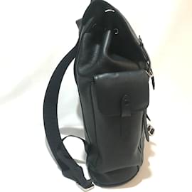 Louis Vuitton-Louis Vuitton M53413 Epi Supreme Backpack-Black