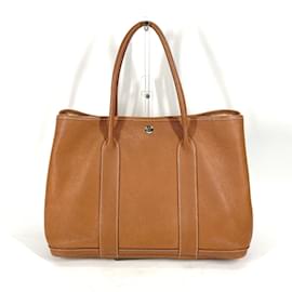 Hermès-Borsa tote in pelle marrone Hermes-Marrone