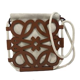 Loewe-Borsa a Spalla Anagram Loewe-Beige