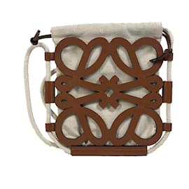 Loewe-Borsa a Spalla Anagram Loewe-Beige