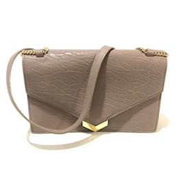 Jimmy Choo-Borsa a Spalla GNL163 Chain di Jimmy Choo-Beige