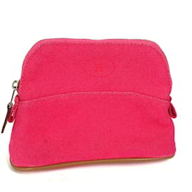 Hermès-Pochette per il trucco Hermes Hibiscus Pink-Rosa