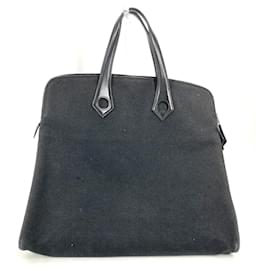 Hermès-Hermes Black Tote Bag-Black