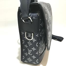 Louis Vuitton-Louis Vuitton Monogram Savannah Chapman-Brothers Collection Shoulder Bag-Navy blue