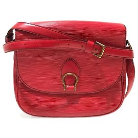 Borsa a Spalla Epi Louis Vuitton Rosso