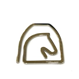 Hermès-Hermes Silver Money Clip-Silvery