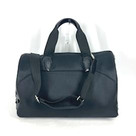 Hermès-Hermes Black Dog Carrier Shoulder Bag-Black