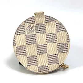 Louis Vuitton-Louis Vuitton Damier Azur Vivienne Coin Purse-White