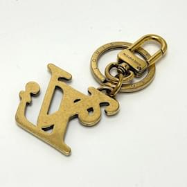 Louis Vuitton-Louis Vuitton MP2715 NIGO Collaboration Bag Charm Key Holder-Golden