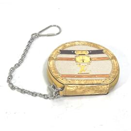 Louis Vuitton-Louis Vuitton Beige Coin Purse-Beige