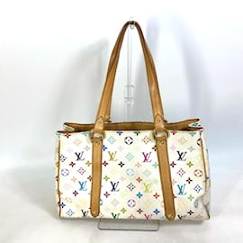 Louis Vuitton-Borsa a Spalla Monogram Multicolore Louis Vuitton-Bianco