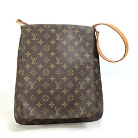 Louis Vuitton-Borsa a tracolla Louis Vuitton Monogram-Marrone