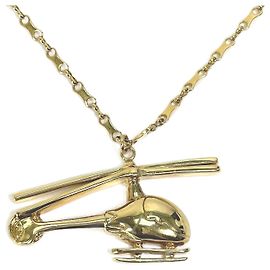 Louis Vuitton Gold Plated Necklace Golden