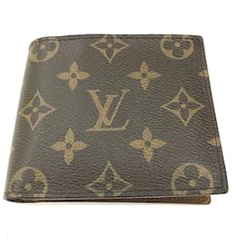 Louis Vuitton-Portafoglio pieghevole marrone Louis Vuitton M62288-Marrone