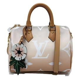 Louis Vuitton-Borsa Duffle Mini Monogramma Gigante Gradiente Louis Vuitton-Rosa