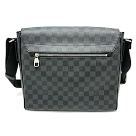 Louis Vuitton-Louis Vuitton N41272 Black Shoulder Bag-Black