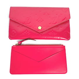 Louis Vuitton-Portafoglio lungo rosa Louis Vuitton-Rosa