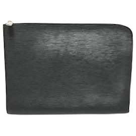 Louis Vuitton-Louis Vuitton M64153 Epi Clutch Bag-Black