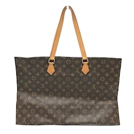 Louis Vuitton-Borsa tote Monogram Louis Vuitton-Marrone