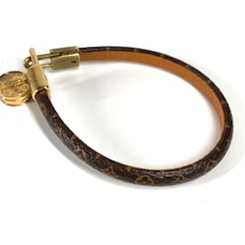 Louis Vuitton-Louis Vuitton M6442F Monogram Bangle Bracelet-Brown