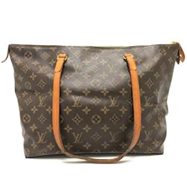 Louis Vuitton-Borsa Tote Monogram Louis Vuitton-Marrone