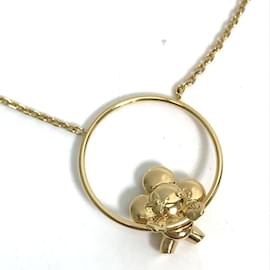 Louis Vuitton-Louis Vuitton Gold Accessories Chain Necklace-Golden