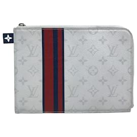 Louis Vuitton-Louis Vuitton M61745 Monogram Clutch Bag-White