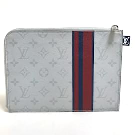 Louis Vuitton-Louis Vuitton M61745 Monogram Clutch Bag-White