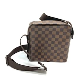 Louis Vuitton-Borsa a Spalla Pochette Damier Louis Vuitton-Marrone