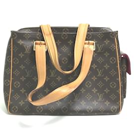 Louis Vuitton-Borsa tote Monogram M51162 di Louis Vuitton-Marrone