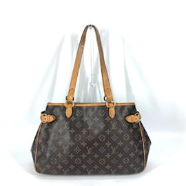 Louis Vuitton-Borsa tote Monogram M51154 di Louis Vuitton-Marrone