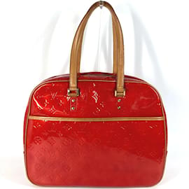 Louis Vuitton-Borsa a Spalla Monogram Vernis Louis Vuitton-Rosso