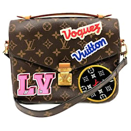 Louis Vuitton-2WAY Handtasche Patchies M43991 von Louis Vuitton-Braun